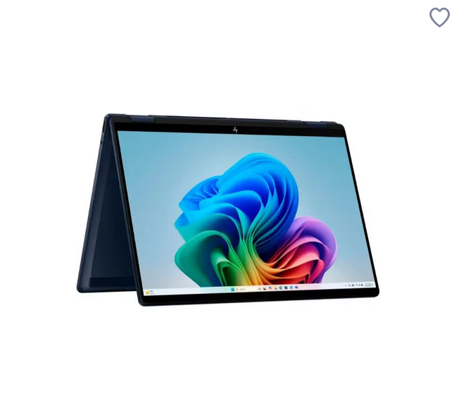 OmniBook X Flip Personal Touchscreen Laptop With 14-Inch Full HD Display, Core Ultra 7 256V Processor/16GB RAM/1TB SSD/Intel Arc Graphics/Windows 11 Home English Atmospheric Blue