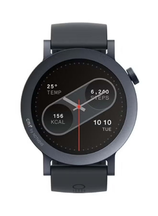 Cmf By Nothing Watch Pro 2, 1.32" AMOLED Display, Built-in multi-system GPS, 120 Sports Modes, Smart Sleep Algorithm, Bluetooth calling with AI noise reduction, MENA Version Dark Grey