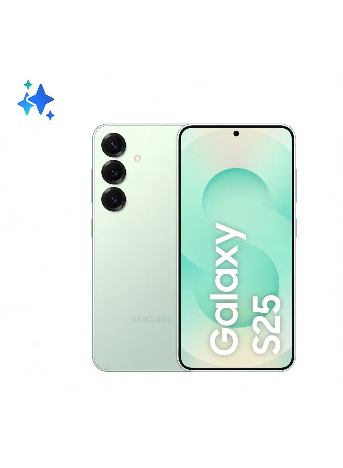 Galaxy S25 AI Dual SIM Silver Shadow 12GB RAM 128GB 5G - Middle East Version