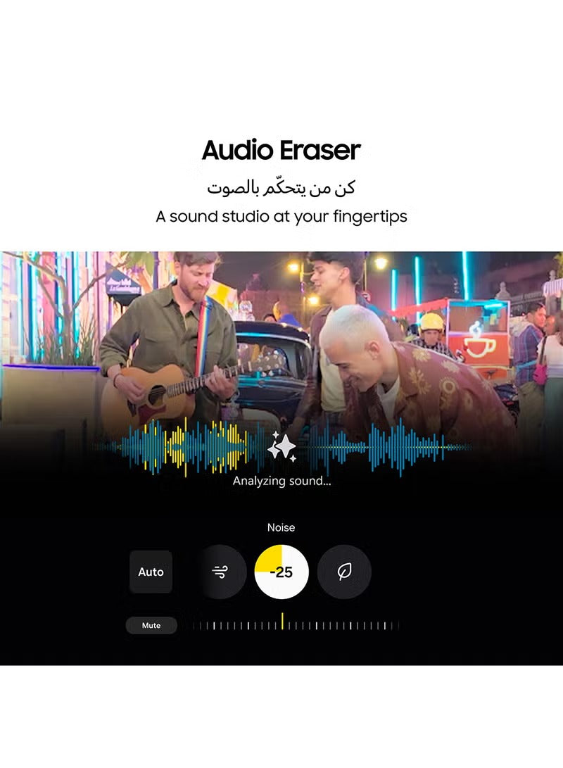 Galaxy S25 AI Dual SIM Silver Shadow 12GB RAM 128GB 5G - Middle East Version