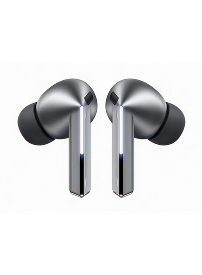 Galaxy Buds 3 Pro Silver with Galaxy Ai | Adaptive ANC | Real-Time Interpreter | 24-Bit Hi-Fi Audio |