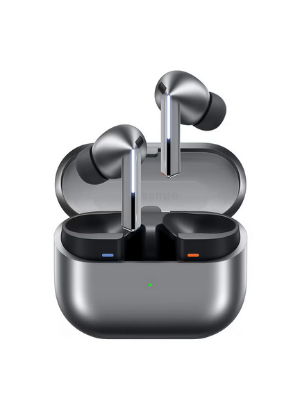 Galaxy Buds 3 Pro Silver with Galaxy Ai | Adaptive ANC | Real-Time Interpreter | 24-Bit Hi-Fi Audio |
