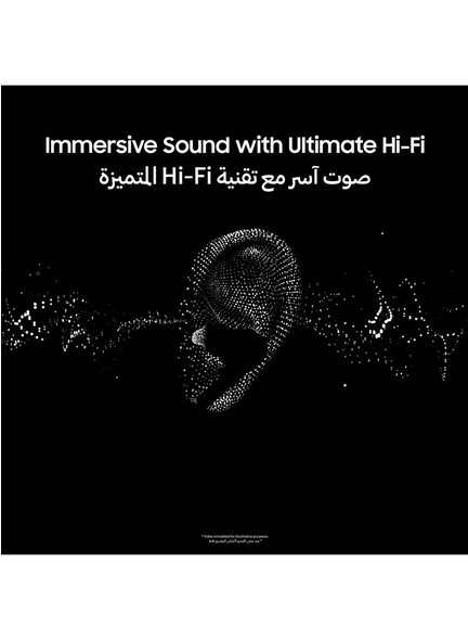 Galaxy Buds 3 Pro Silver with Galaxy Ai | Adaptive ANC | Real-Time Interpreter | 24-Bit Hi-Fi Audio |