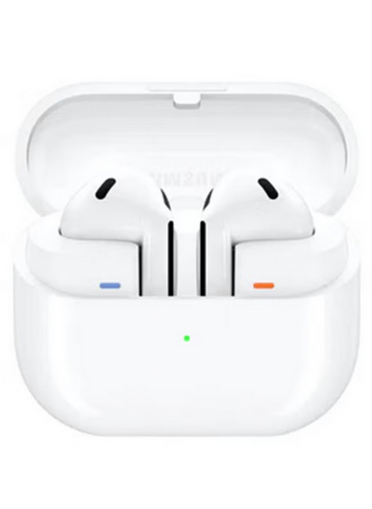 Galaxy Buds 3 White with Galaxy AI Powered Real-time Interpreter | 24-bit Hi-Fi Audio | Up to 36H Battery