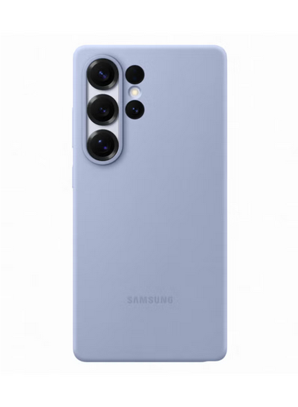 Galaxy S25 Ultra Genuine Silicone Phone Case, Light Blue
