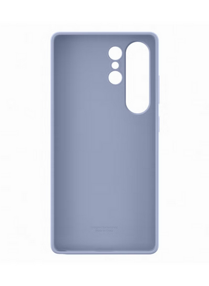 Galaxy S25 Ultra Genuine Silicone Phone Case, Light Blue
