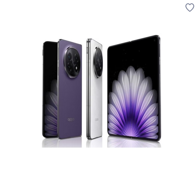 Find N5 5G Foldable Smartphone Cosmic Black | 12GB RAM + 256GB Storage | 8.12" 2K LTPO AMOLED Inner Display