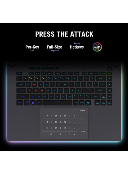 ROG Strix G16 (2025) Gaming Laptop, 16” ROG Nebula Display 16:10 2.5K 240Hz/3ms, NVIDIA®