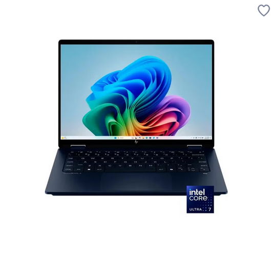 OmniBook X Flip Personal Touchscreen Laptop With 14-Inch Full HD Display, Core Ultra 7 256V Processor/16GB RAM/1TB SSD/Intel Arc Graphics/Windows 11 Home English Atmospheric Blue