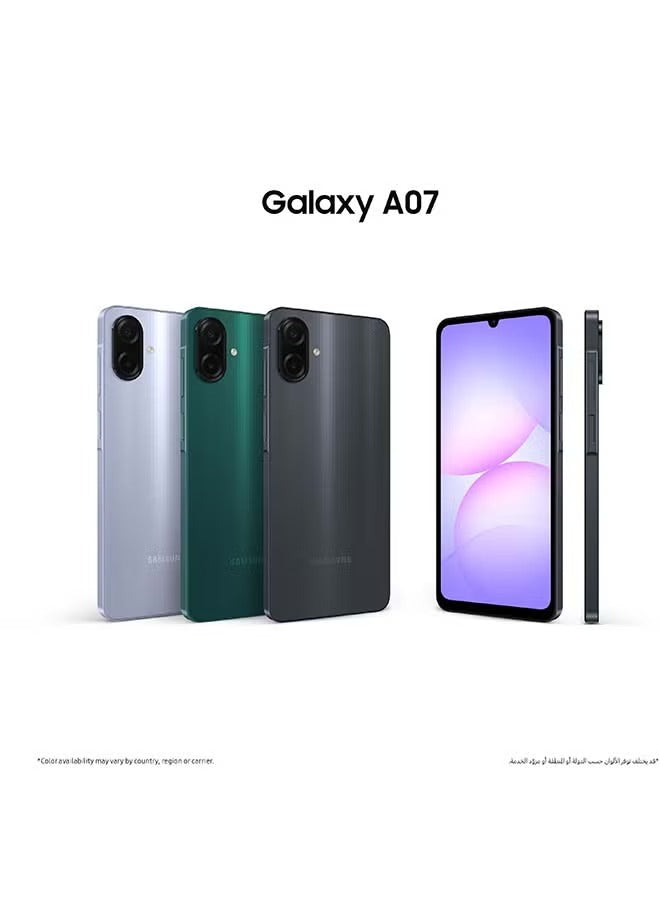Samsung Galaxy A07 Dual SIM Green 4G - Middle East Version
