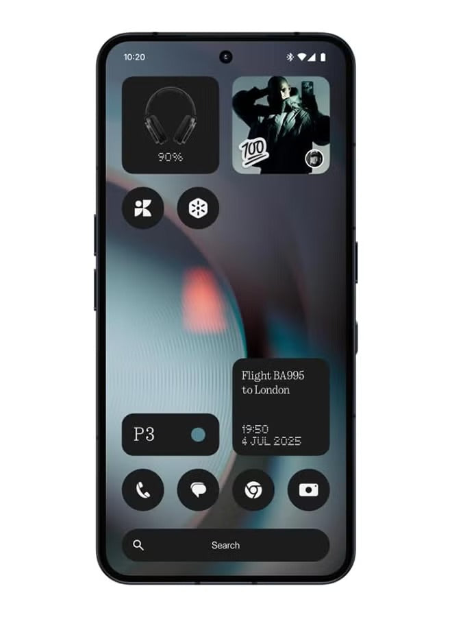 Nothing Phone 3 Dual SIM 5G Black 16GB RAM 512GB With Free Gifts - Middle East Version