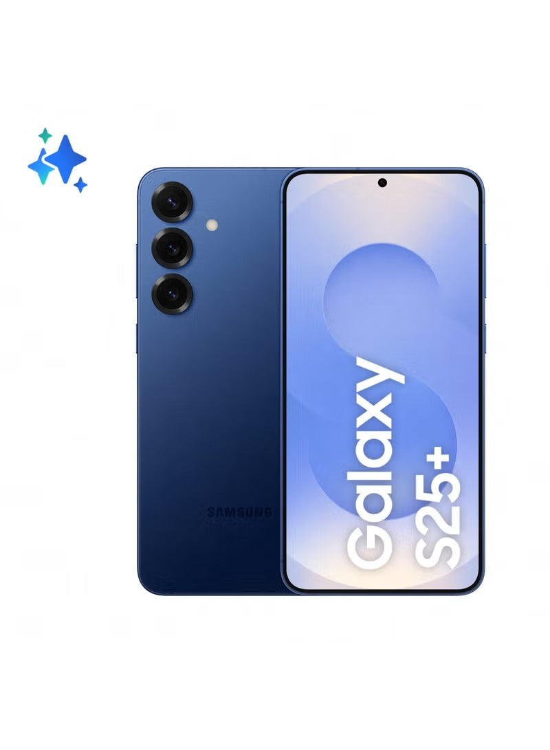 Galaxy S25 Plus AI Dual SIM Silver Shadow 12GB RAM 256GB 5G - Middle East Version