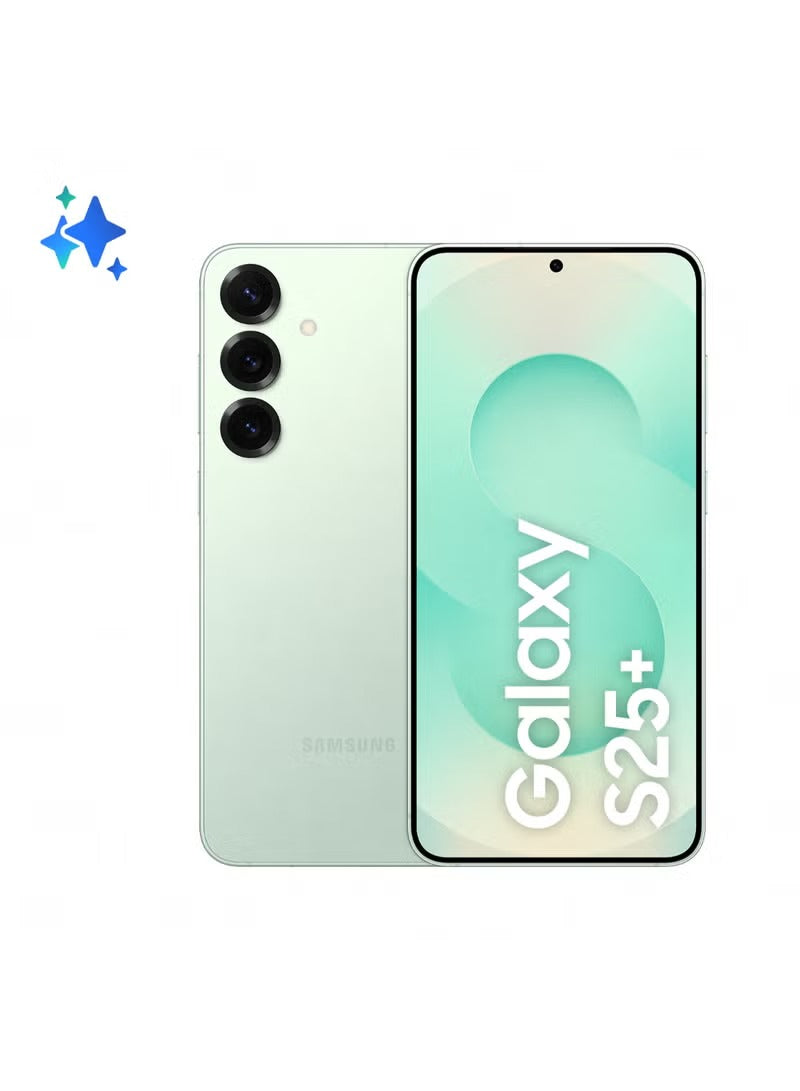 Galaxy S25 Plus AI Dual SIM Silver Shadow 12GB RAM 256GB 5G - Middle East Version