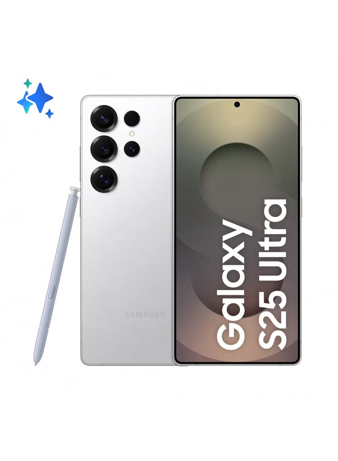 Galaxy S25 Ultra AI Dual SIM Titanium Grey 12GB RAM 512GB 5G - Middle East Version